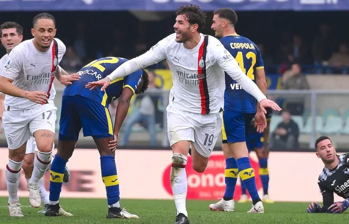 AC Milan Menang Tipis 1-0 atas Hellas Verona, Reijnders Jadi Pahlawan