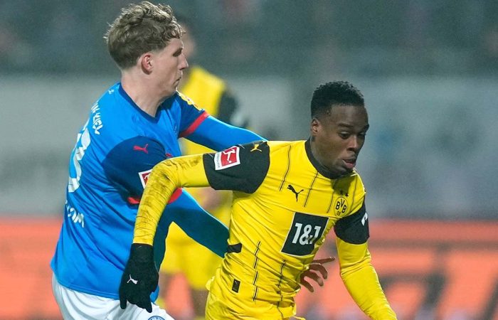 Holstein Kiel Hancurkan Borussia Dortmund 3-0 dengan Gol Telat Bernhardsson