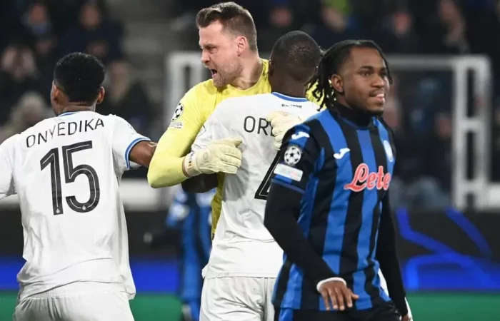 Atalanta Tersingkir dari Liga Champions Setelah Kalah Agregat 2-5 dari Club Brugge